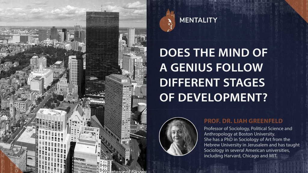 Does the mind of a genius follow different stages of development?
